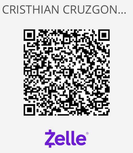 QR de pago Zelle